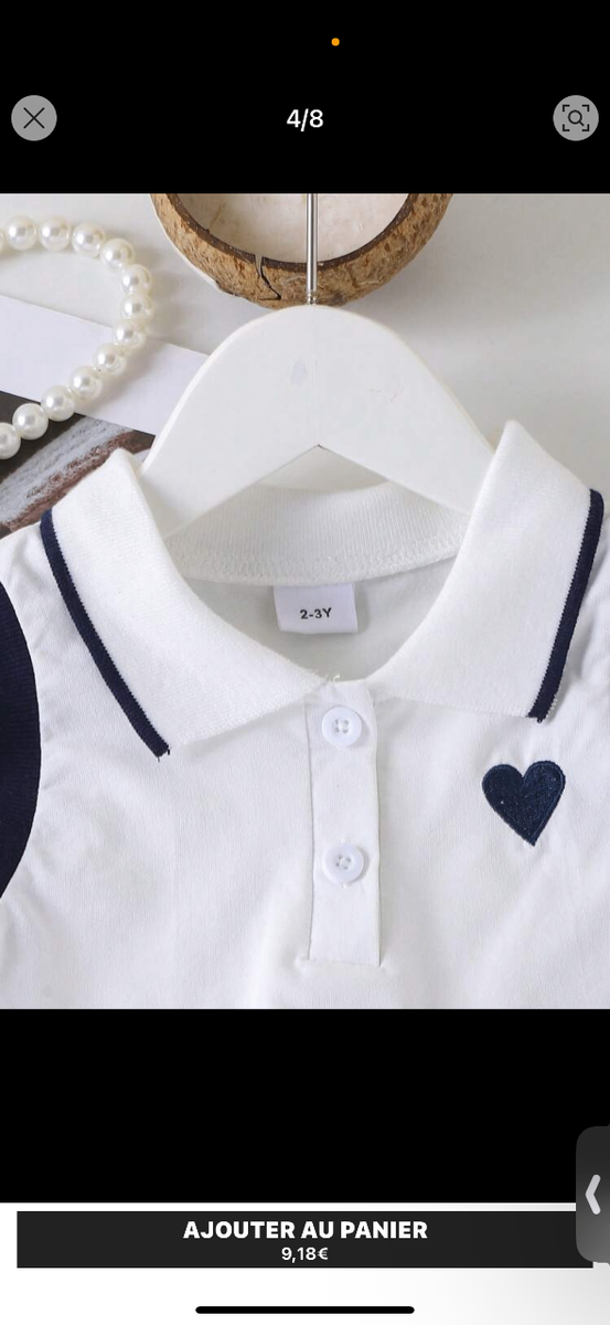 Ensemble Chic Fille 2-7 Ans