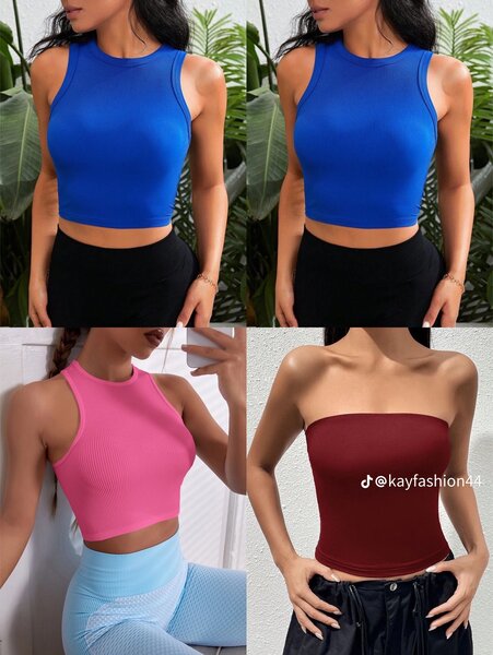 Tops sans manches femme