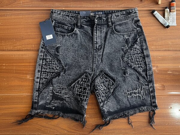 Shorts en denim décontractés homme