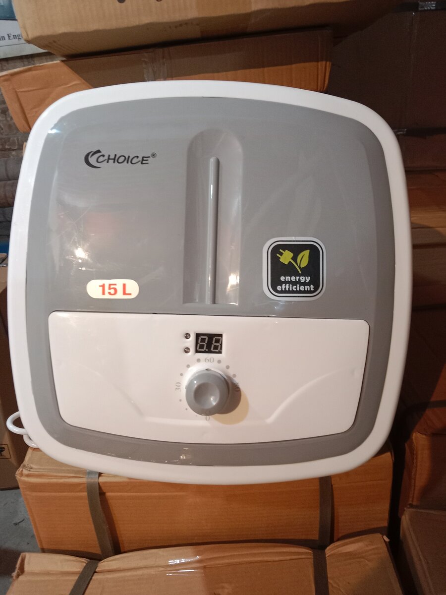 Electric water heater geezer