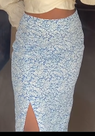 Fashionable very beautiful long skirt