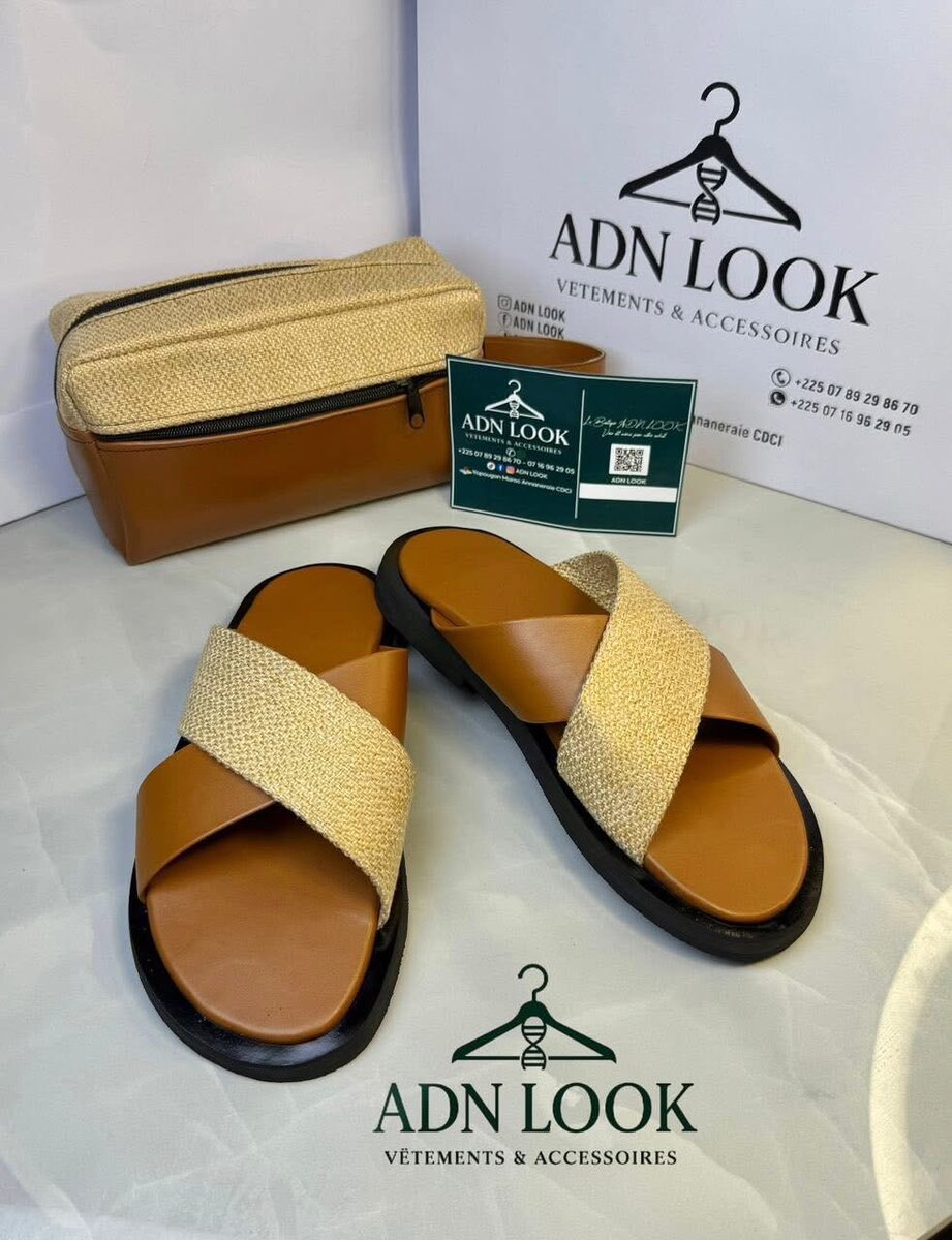 Sandales ADN Look Éléganes