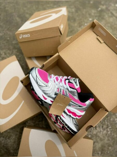 Baskets ASICS Femme Rose