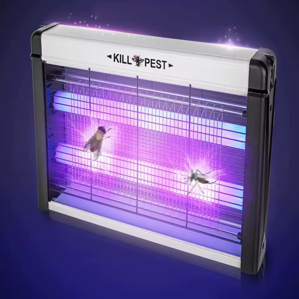 Lampe anti-moustiques, lampe antiparasitaire applicable