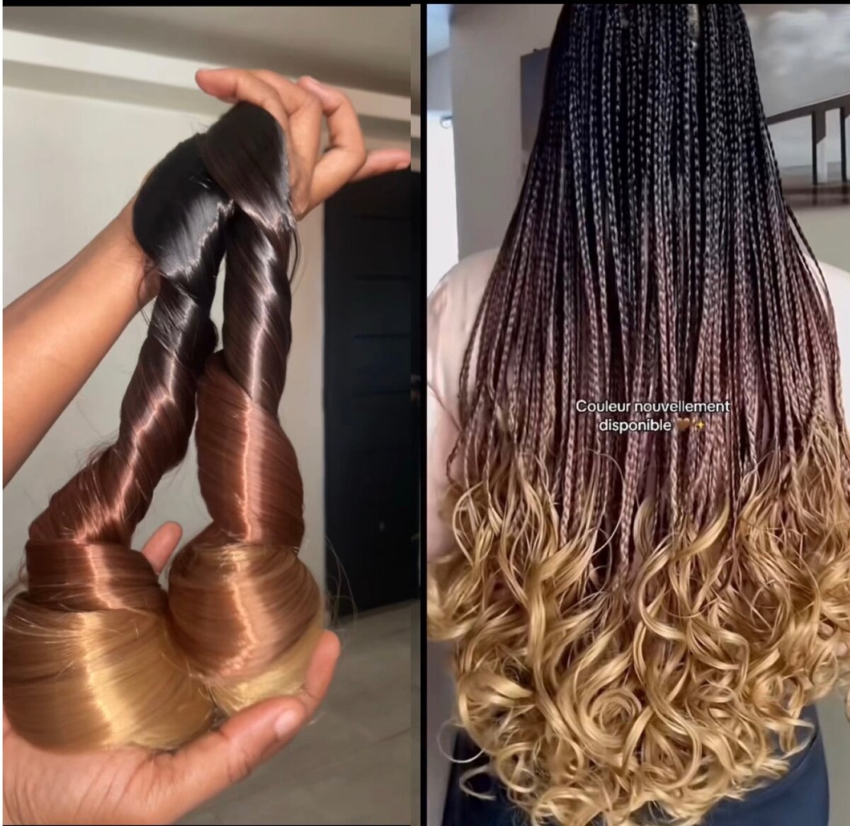 Extensions de Cheveux Tressés