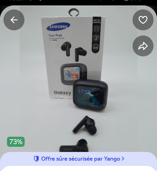 Écouteurs Samsung Galaxy Pro4