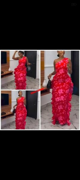 Robe longue fleurie élégante