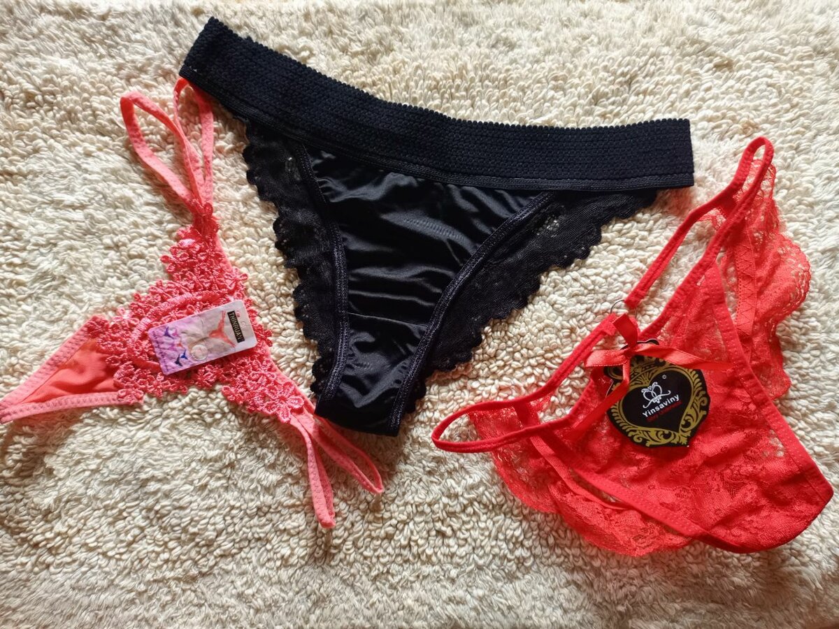 Slip en dentelle cotn féminine