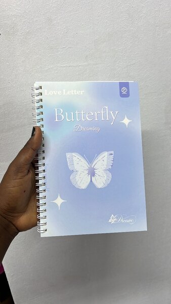 Cahier Papillon Spiralé