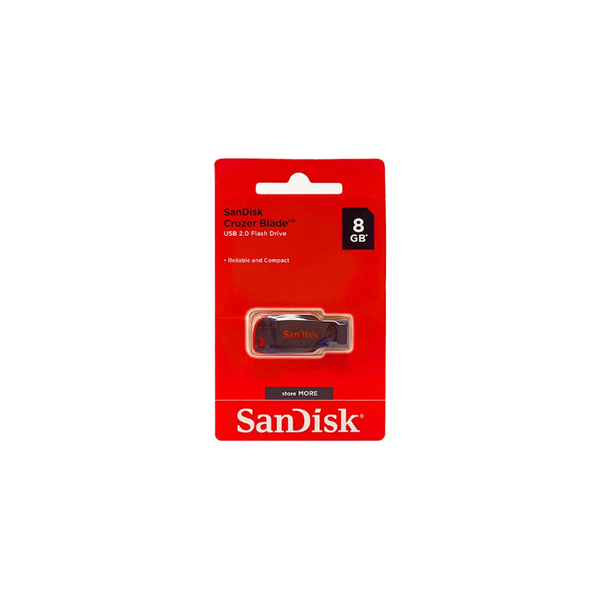 SanDisk 8GB Flash Drive USB 2.0