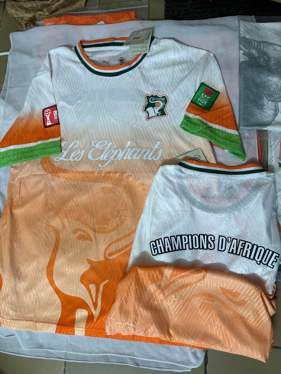 Maillot Côte d'Ivoire Officiel