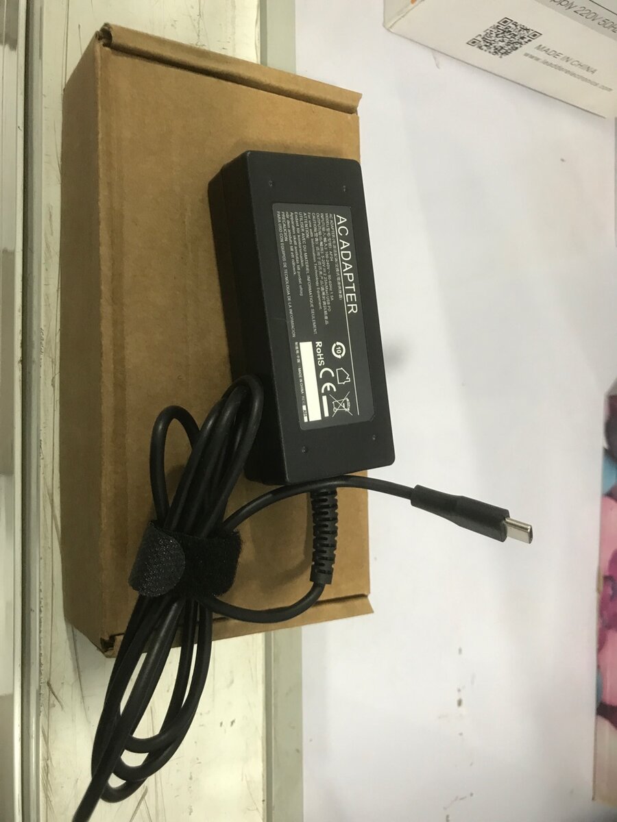 Chargeur compatible HP 15V 3A Type C