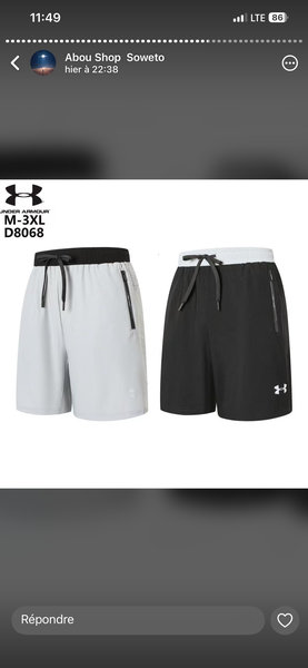 Shorts de sport homme M-3XL