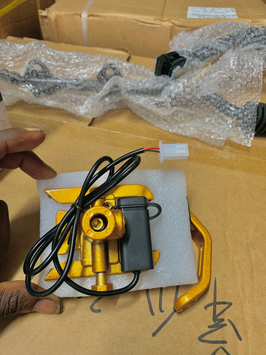 Support de Téléphone Moto en Aluminium