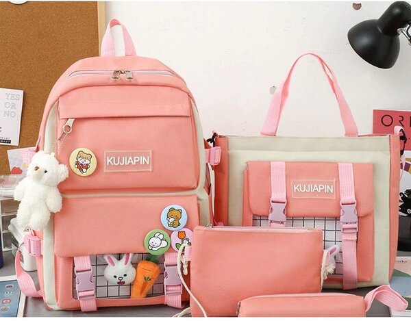 SPACIOUS STUDENT BACKPACK (4-IN-1)