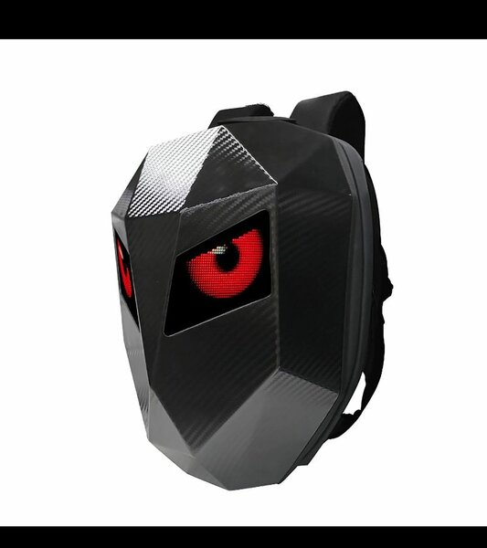 Sac à dos futuriste LED