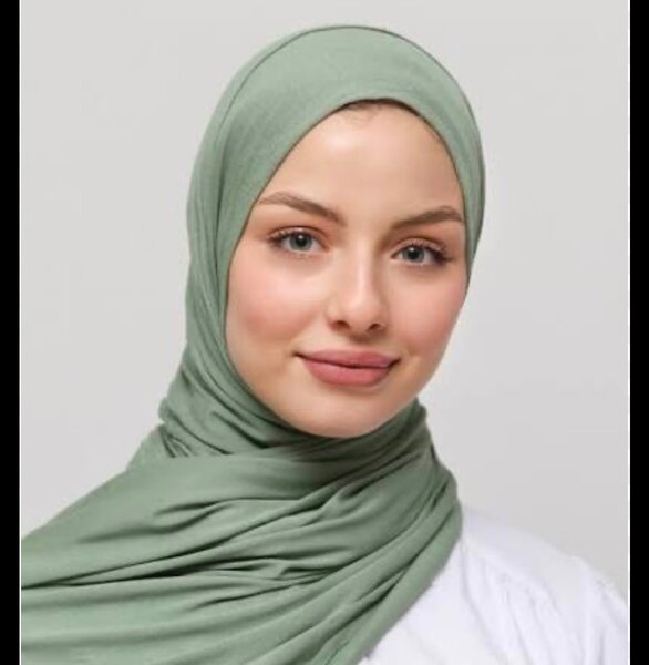 Hijab en coton élégant
