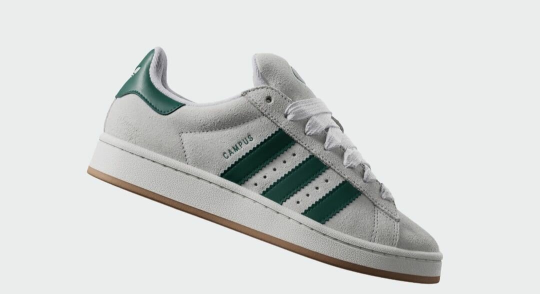 Adidas campus vert gris