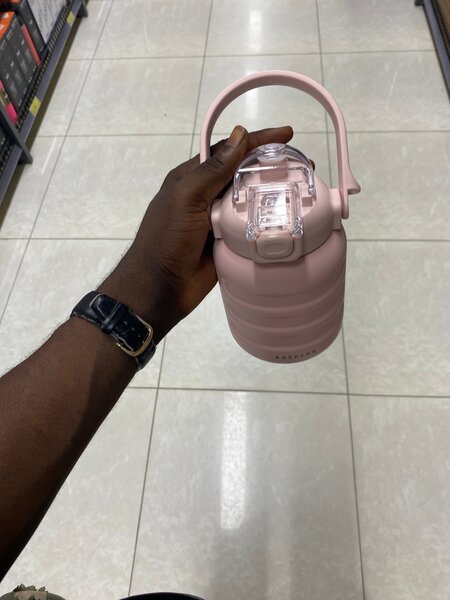 Gourde Isotherme Rose 1L