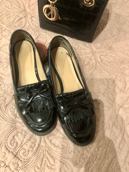 Black Dorothy Perkins Loafers Size 38