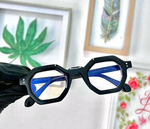 Lunettes octogonales tendance