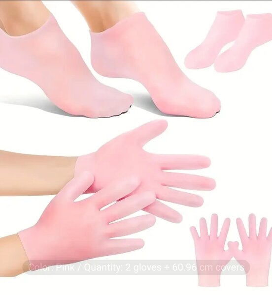 Gants et chaussettes hydratant