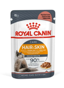 Royal Canin Hair & Skin Care Adult Wet Cat Food Pouches 