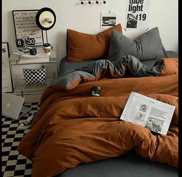 Ensemble couette housse de couette + couvre lit