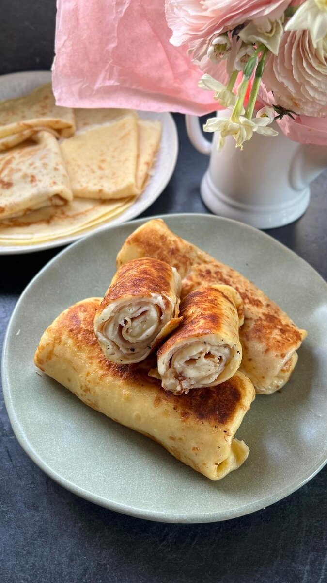 Crêpes fromage jambon ( 6p)