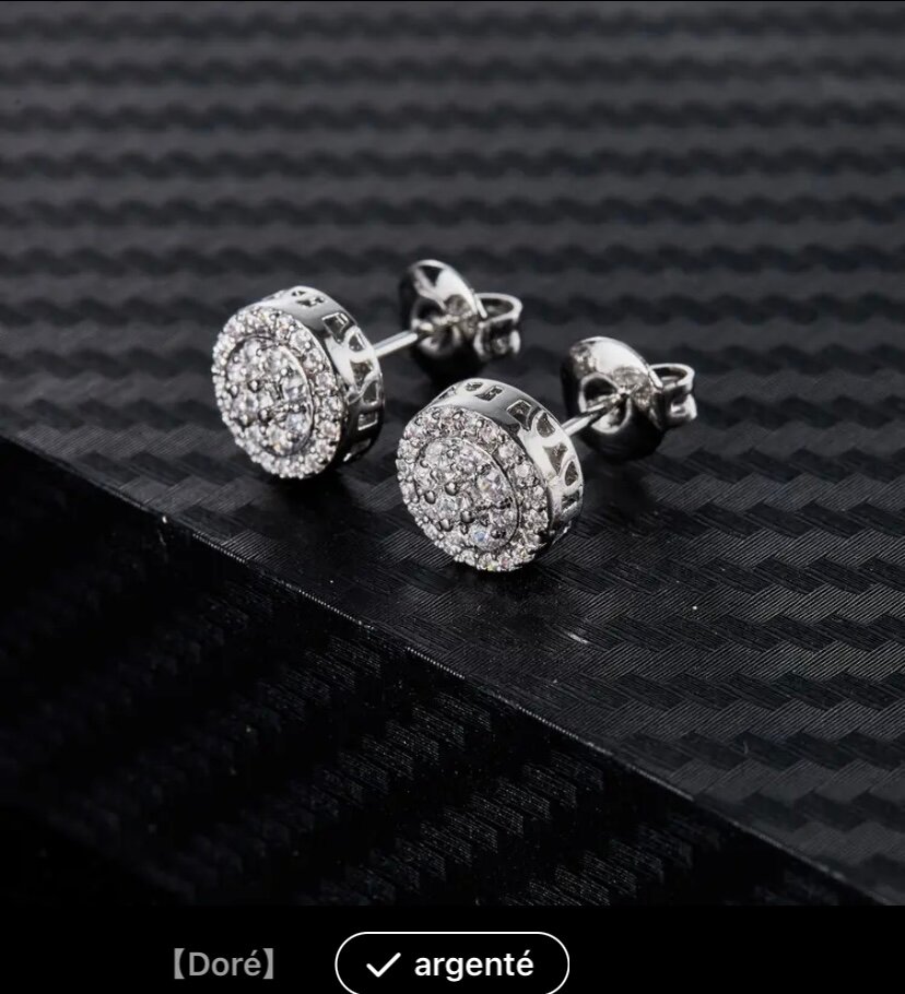 Boucles d'oreilles Hip-hop