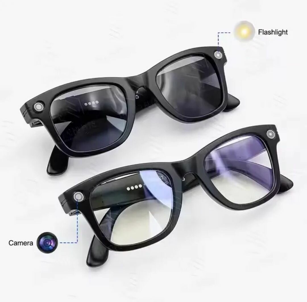 Lunettes intelligentes avec caméra HD