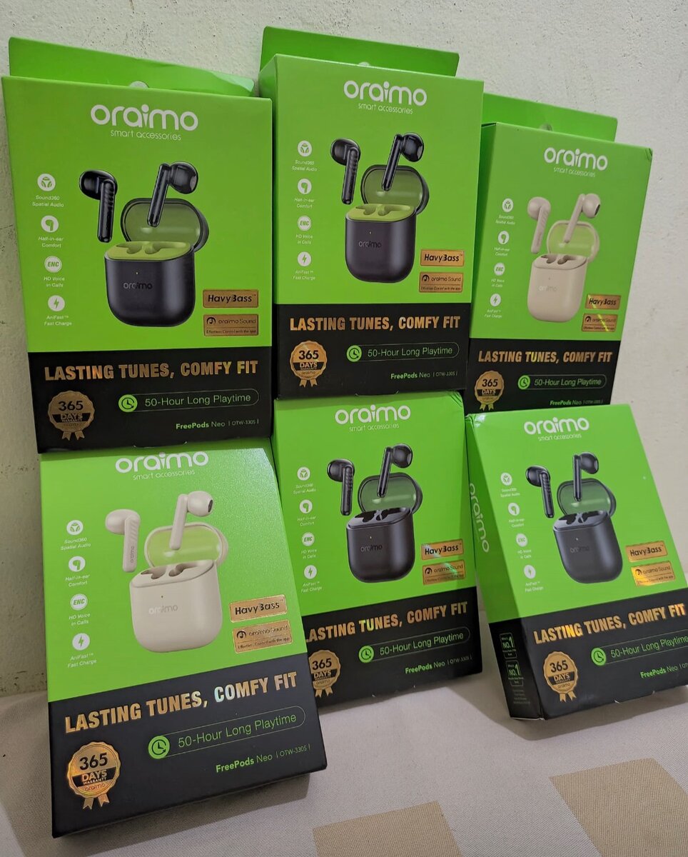 oraimo FreePods Neo ENC True Wireless Earbuds