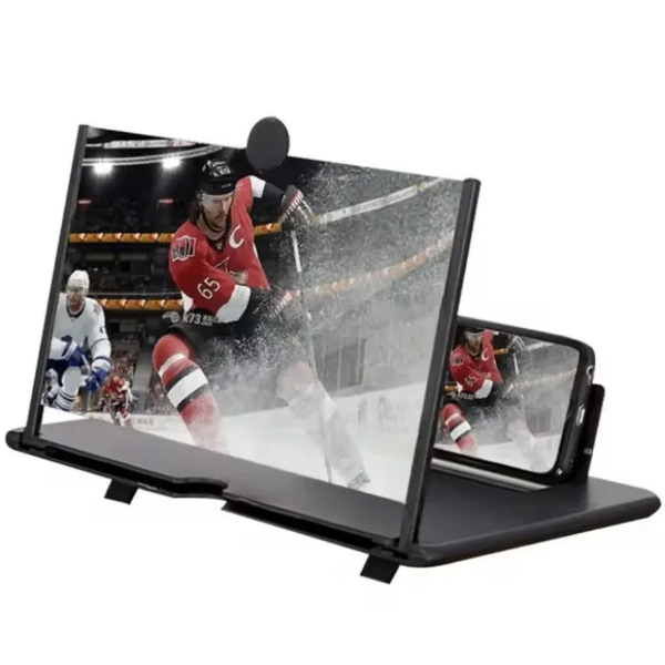 AMPLIFICATEUR D'ÉCRAN DE TÉLÉPHONE PORTABLE LOUPE HD 12 P