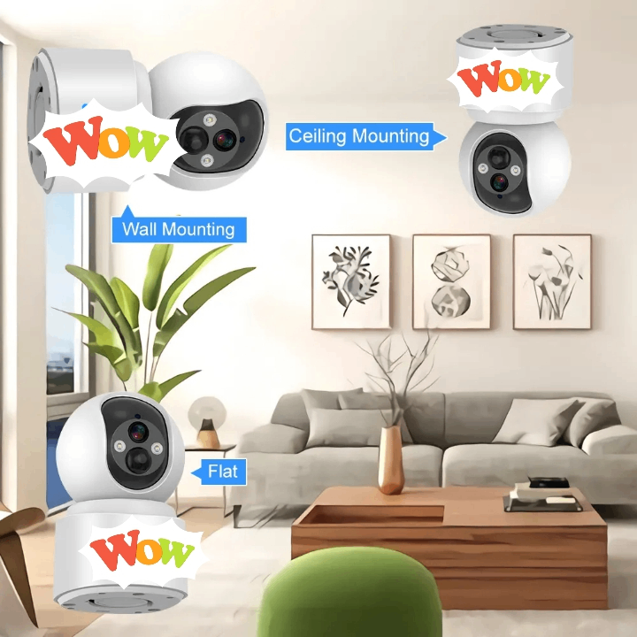 Caméra rechargeable 4 mégapixe