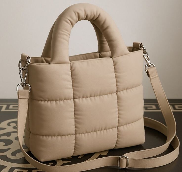 Sac cabas matelassé tendance