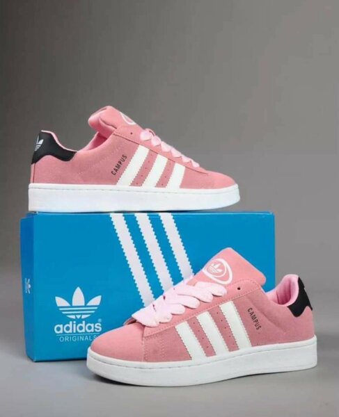 Baskets rose Adidas Campus
