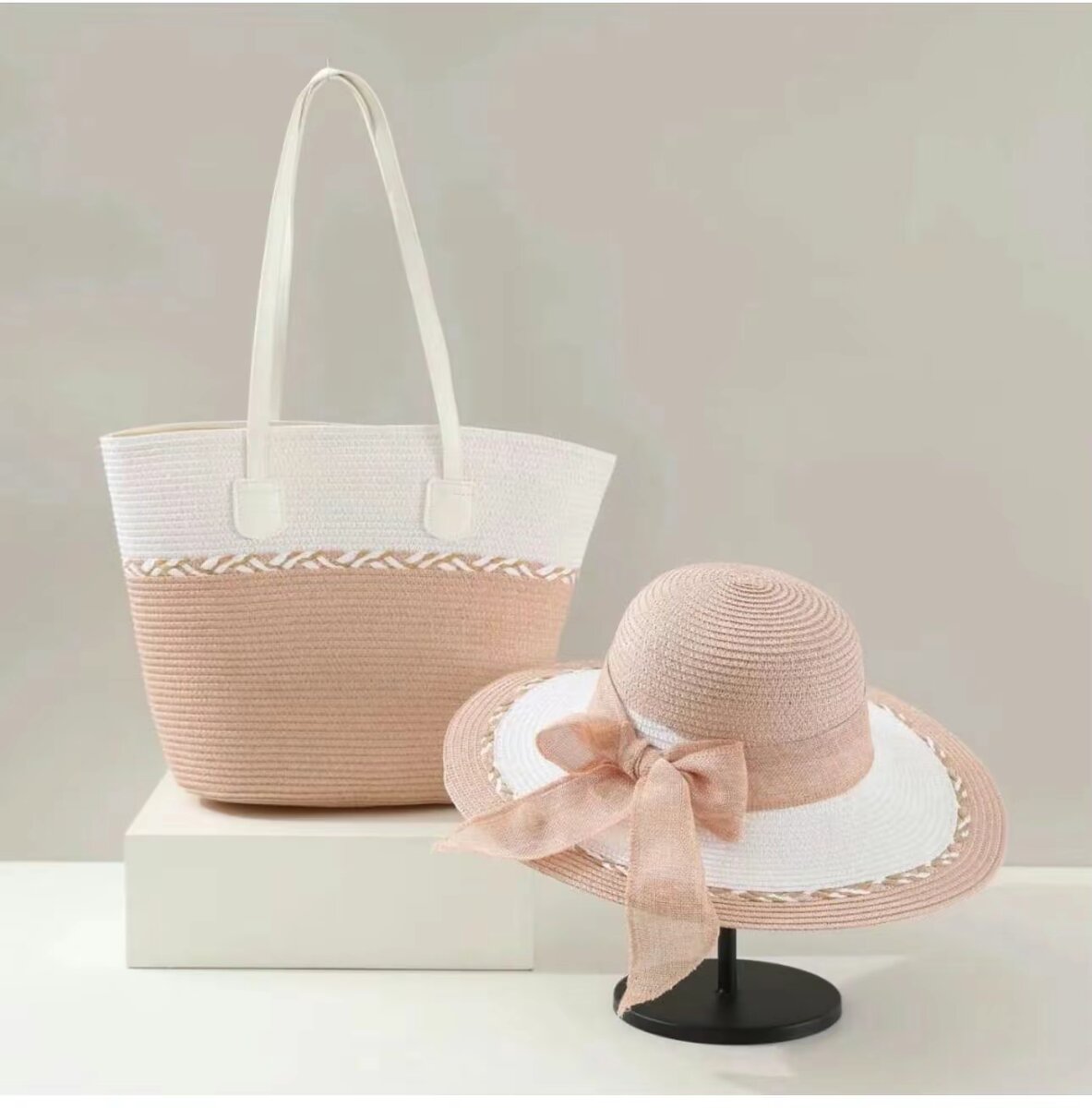 Ensemble Sac et Chapeau Plage