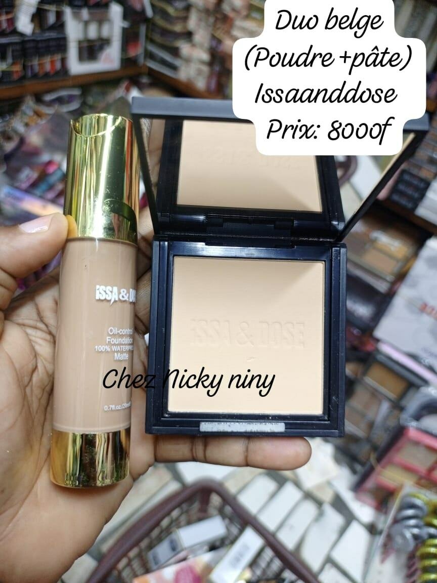 Duo fond de teint blanche