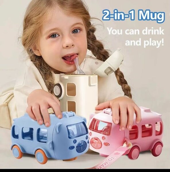 2-in-1 Kids Mug and Toy