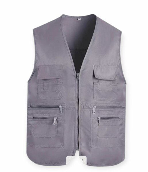 Gilet multi-poches unisexe