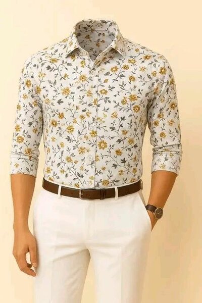 Chemise Florale Homme Élégante