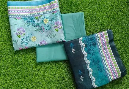 3 piece cotton fabric