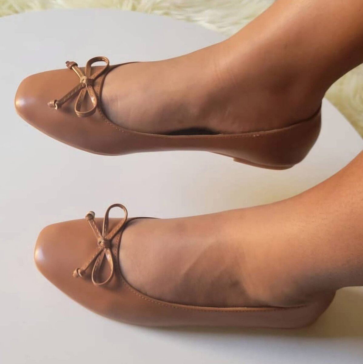 Ballerines Élégantes en Cuir