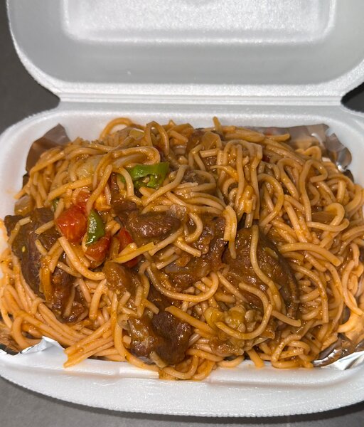 Spaghettis Diallo à la viande