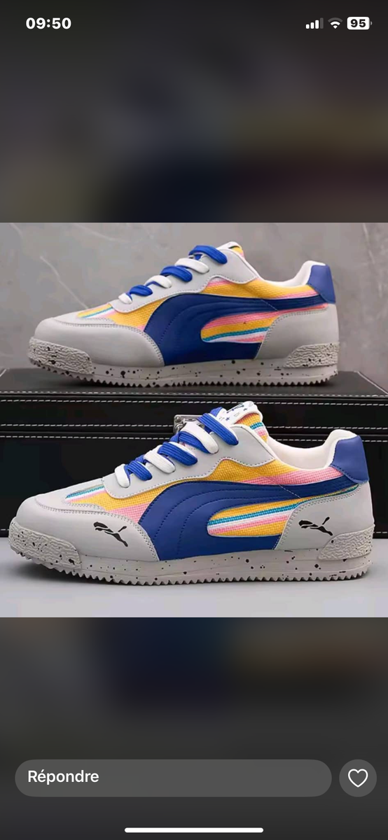 Basket tendance Puma homme