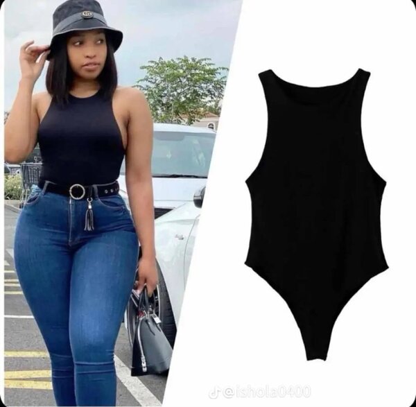 Body sans manches tendance