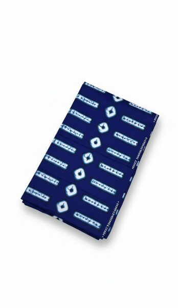 Tissu Wax Bleu Africain