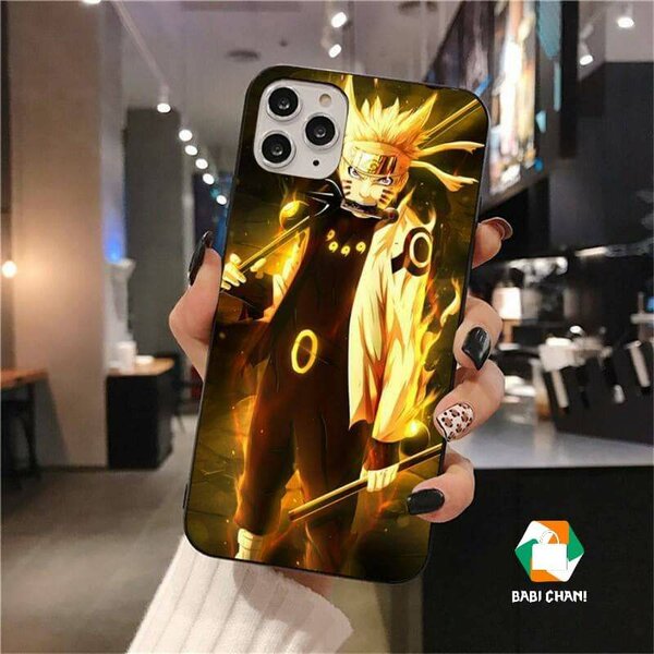 Housse iPhone Anime Rouge Noire