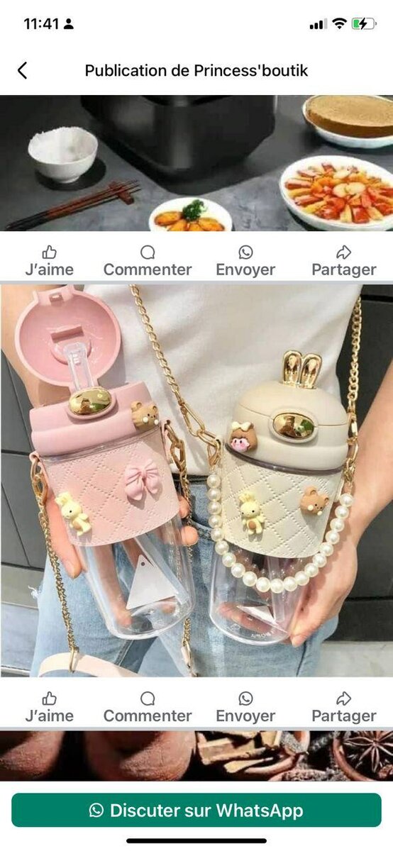 Gourde élégante pastel