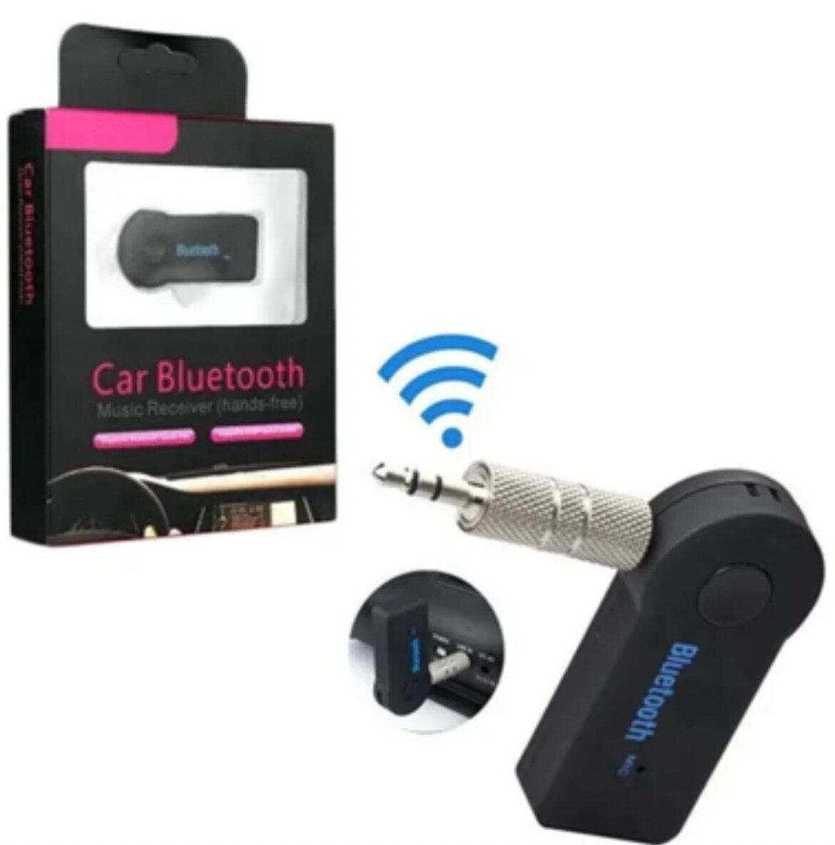 Wireless Car Bluetooth Receiver Adapter